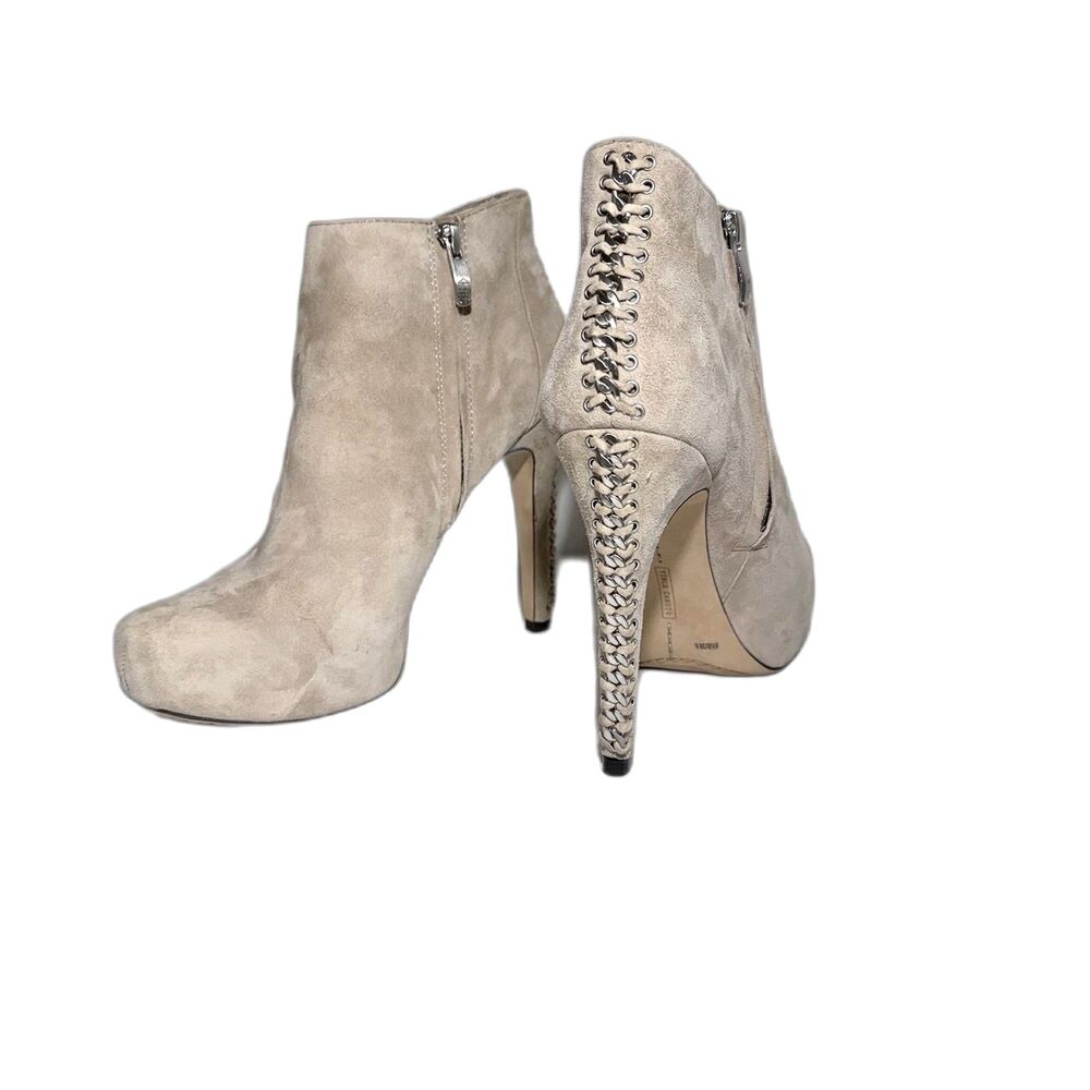 Vince Camuto Cannon Suede Platform Ankle Booties Women’s Size 8.5